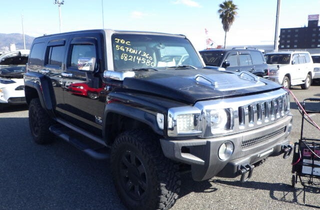 Hummer H3 (10 Feb 2026) Hummer H3, Used Hummer H3, Hummer H3 Black, Hummer H3 Lifted, Hummer H3 Off Road Tyres, Japan Used Car Auctions, H3 Import From Japan, Used Cars Export Japan, Export Cars From Japan, Japan Car Direct