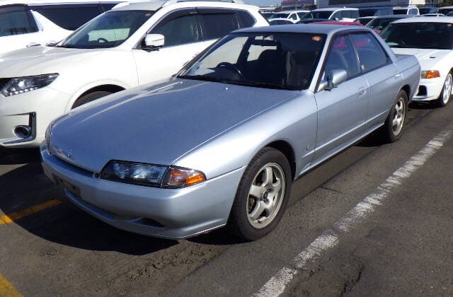 Nissan Skyline ER32 GTS (05 Feb 2026) Nissan Skyline, Used Nissan Skyline, JDM Nissan Skyline, Nissan Skyline R32 Sedan, Nissan Skyline R32 Silver, Japan Used Car Auctions, Skyline Import From Japan, Used Cars Export Japan, Export Cars From Japan, Japan Car Direct, ER32, GTS