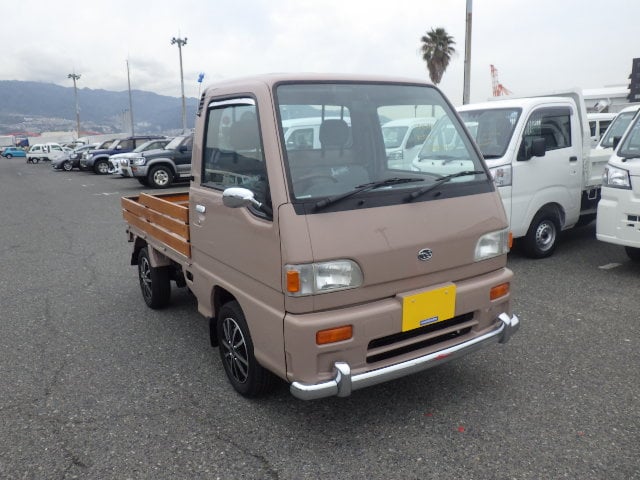 Subaru Sambar, Used Subaru Sambar, JDM Subaru Sambar, Subaru Sambar Flat Bed Truck, Subaru Sambar Nudge Bar, Japan Used Car Auctions, Sambar Import From Japan, Used Cars Export Japan, Export Cars From Japan, Japan Car Direct