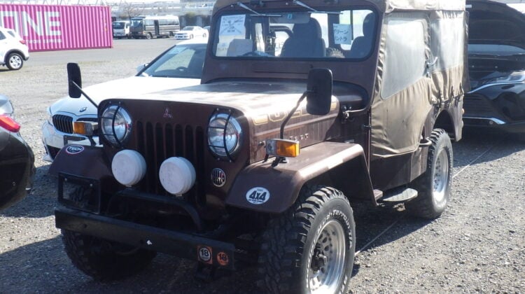Mitsubishi Jeep For Sale, JDM Mitsubishi Jeep, Used Mitsubishi Jeep Japan, Mitsubishi Jeep Export, Mitsubishi Jeep Auction Japan, Classic Japanese 4x4, Mitsubishi J55 Jeep, Japanese Off-Road Vehicle, Buy Mitsubishi Jeep From Japan, Japan Car Direct