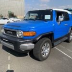 Toyota FJ Cruiser, Used Toyota FJ Cruiser, JDM Toyota FJ Cruiser, Toyota FJ Cruiser Blue, Toyota FJ Cruiser White Roof, Japan Used Car Auctions, FJ Cruiser Import From Japan, Used Cars Export Japan, Export Cars From Japan, Japan Car Direct