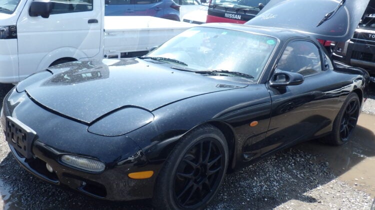 Mazda FD3S RX-7 (13 Apr 2026) Mazda RX-7, Used Mazda RX-7, JDM Mazda RX-7, Mazda RX-7 FD Black, Mazda RX-7 Black Wheels, Japan Used Car Auctions, RX-7 Import From Japan, Used Cars Export Japan, Export Cars From Japan, Japan Car Direct