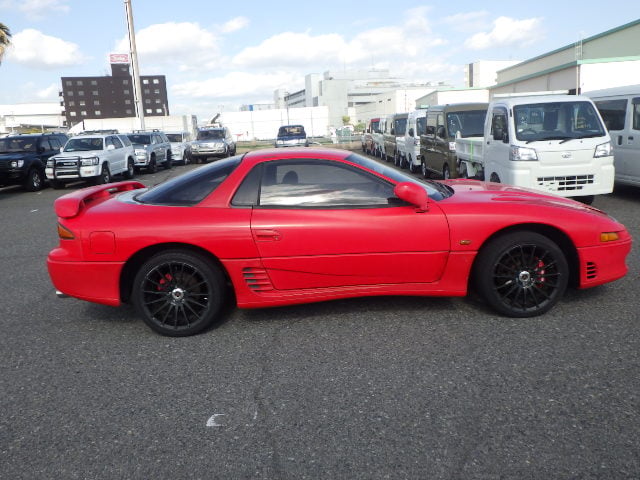Mitsubishi GTO, Used Mitsubishi GTO, JDM Mitsubishi GTO, Mitsubishi GTO Red, Mitsubishi GTO Black Wheels, Japan Used Car Auctions, GTO Import From Japan, Used Cars Export Japan, Export Cars From Japan, Japan Car Direct