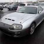 Toyota Supra, Used Toyota Supra, JDM Toyota Supra, Toyota Supra A80 Silver, Toyota Supra Vented Bonnet, Japan Used Car Auctions, Supra Import From Japan, Used Cars Export Japan, Export Cars From Japan, Japan Car Direct