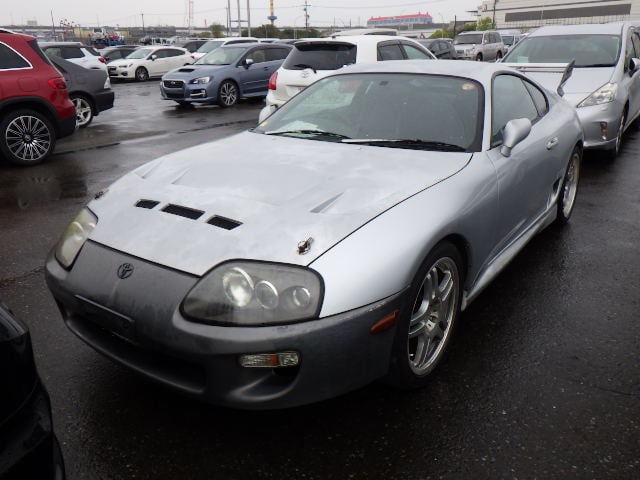 Toyota Supra, Used Toyota Supra, JDM Toyota Supra, Toyota Supra A80 Silver, Toyota Supra Vented Bonnet, Japan Used Car Auctions, Supra Import From Japan, Used Cars Export Japan, Export Cars From Japan, Japan Car Direct